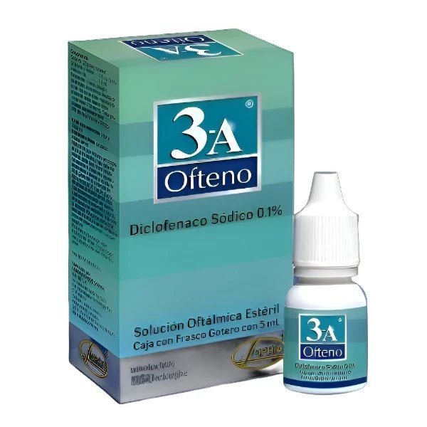 3 - A Ofteno Solucion Oftalmica 0.1% C/Frasco Gotero 5Ml - Farmati Chile - Farmati