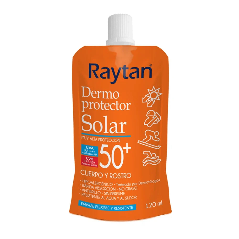 Doypack Dermo Protector Solar Raytan Spf 50+ 120 mL