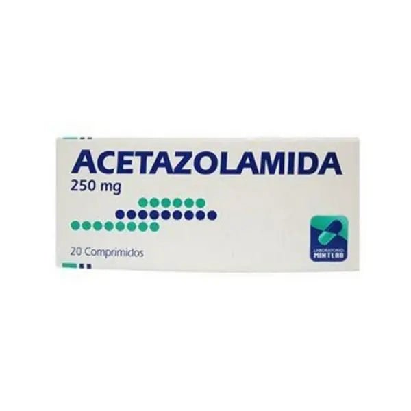 Acetazolamida 250 Mg X 20 Comprimidos - Farmati Chile - Farmati