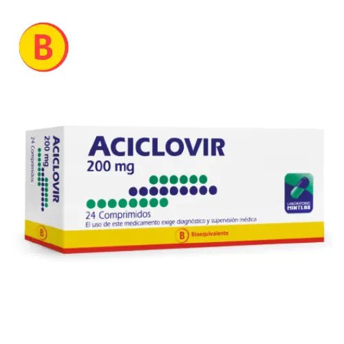 Aciclovir 200 Mg X 24 Comprimidos - Farmati Chile - Farmati