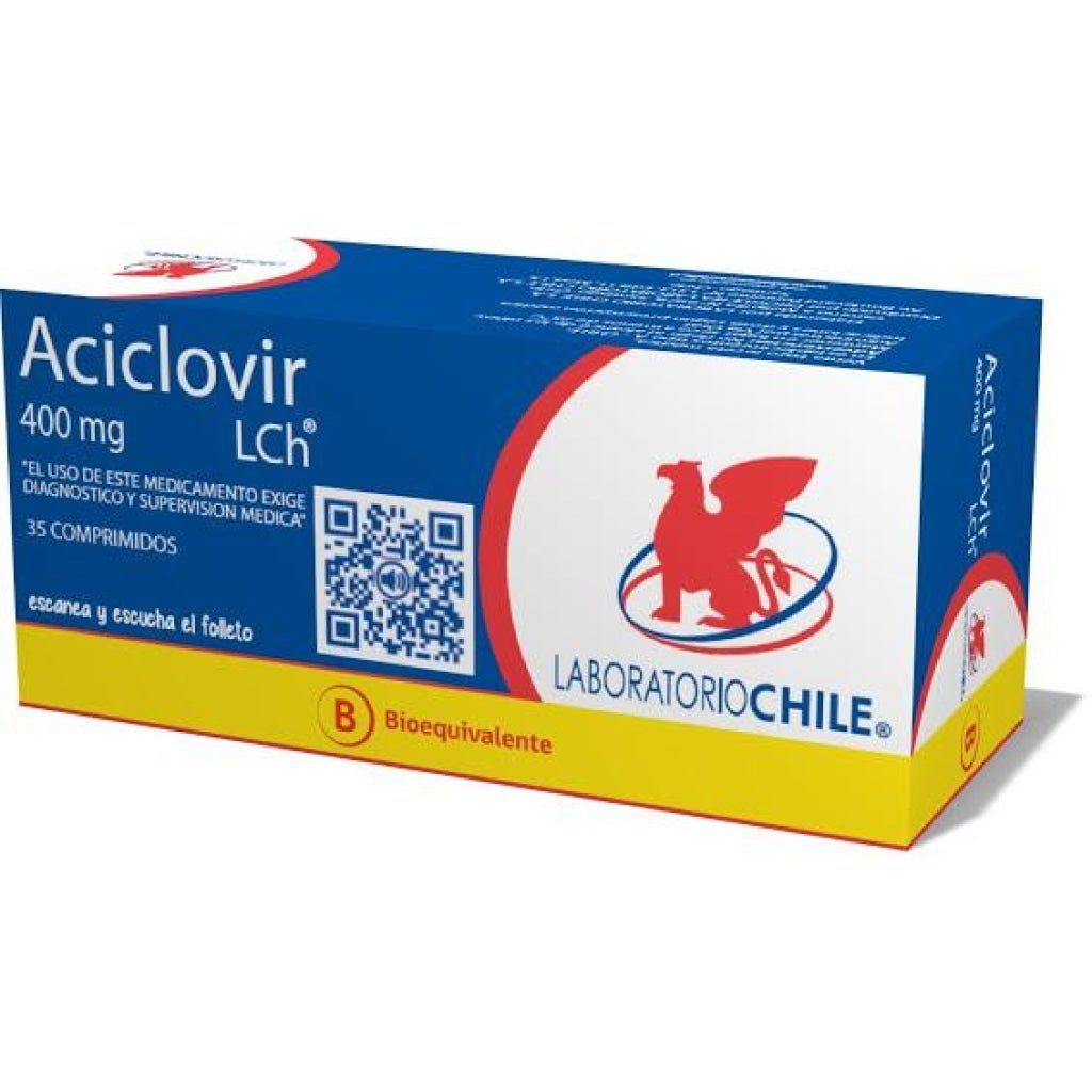 Aciclovir 400 Mg. X 35 Comprimidos - Farmati Chile - Farmati