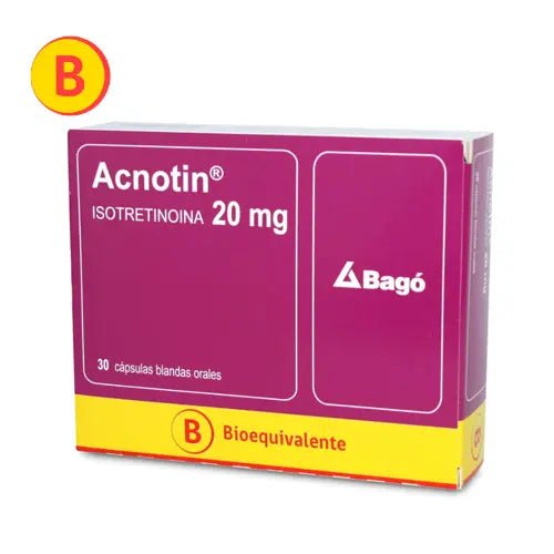 Acnotin 20Mg X 30 Capsulas Blandas Orales - Farmati Chile - Farmati