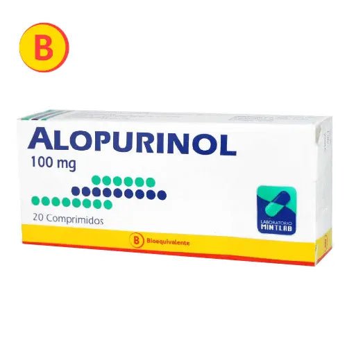 Alopurinol 100 Mg X 20 Comprimidos - Farmati Chile - Farmati