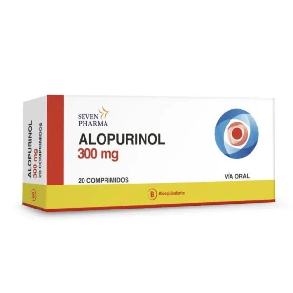 Alopurinol 300 Mg X 20 Comprimidos - Farmati Chile - Farmati