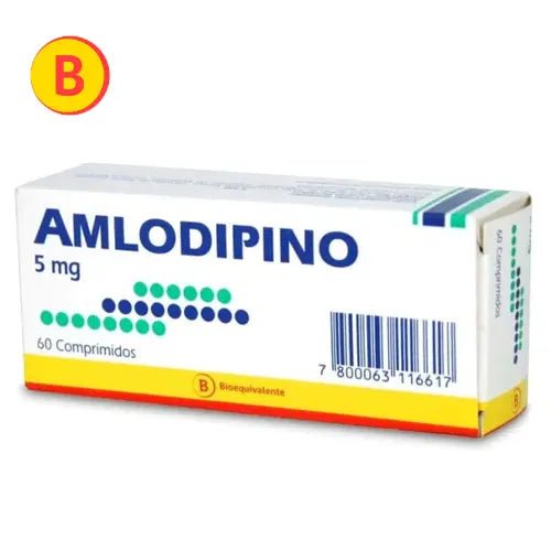 Amlodipino 5Mg X 60 Comprimidos - Farmati Chile - Farmati