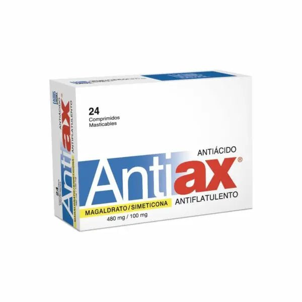 Antiax X 24 Comprimidos Masticables - Farmati Chile - Farmati