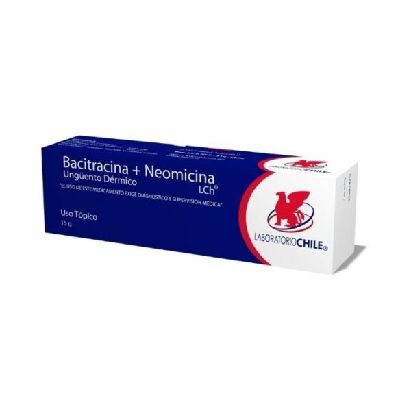 Bacitracina + Neomicina Unguento Dermico 15G # - Farmati Chile - Farmati
