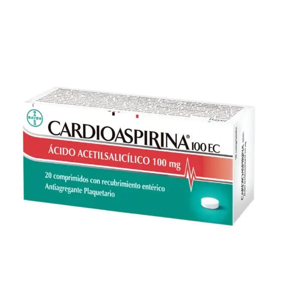 Cardioaspirina Com 100 Mg X 20 Medi - Farmati