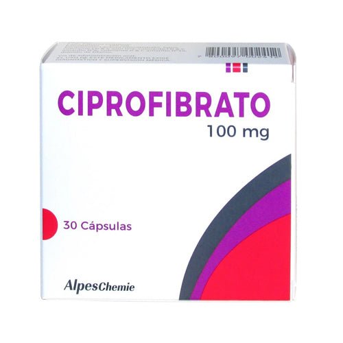 Ciprofibrato 100 Mg X 30 Capsulas Alpes Gos - Farmati
