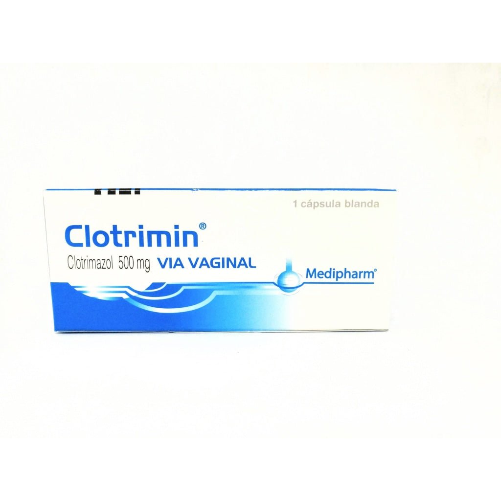 Clotrimin Vía Vaginal 500 Mg. 1 X Cápsula Blanda - Farmati Chile - Farmati