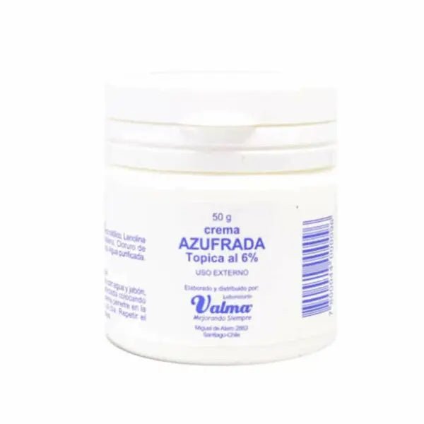 Crema Azufrada 6% X 50 Gr Valma Gos - Farmati