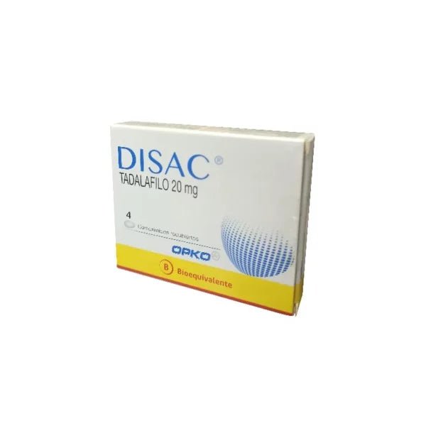 Disac Bioequivalente Comprimidos Recubiertos 20Mg.4 - Farmati Chile - Farmati