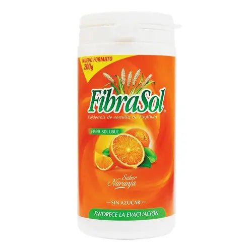 Fibrasol Polvo Para Suspensión Oral 200 G Sabor Naranja - Farmati Chile - Farmati