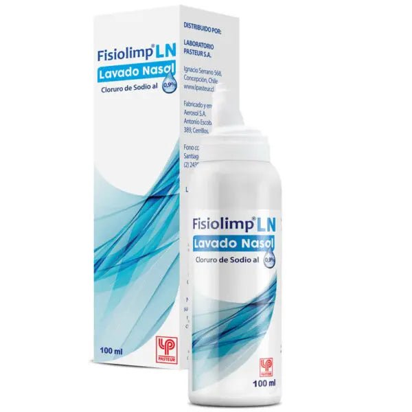 Fisiolimp Ln Lavado Nasal Cloruro De Sodio Al 0,9% 100 Ml - Farmati Chile - Farmati