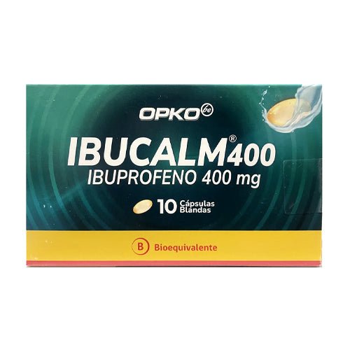 Ibucalm 400 Mg X 20 Capsulas Blandas Medi - Farmati