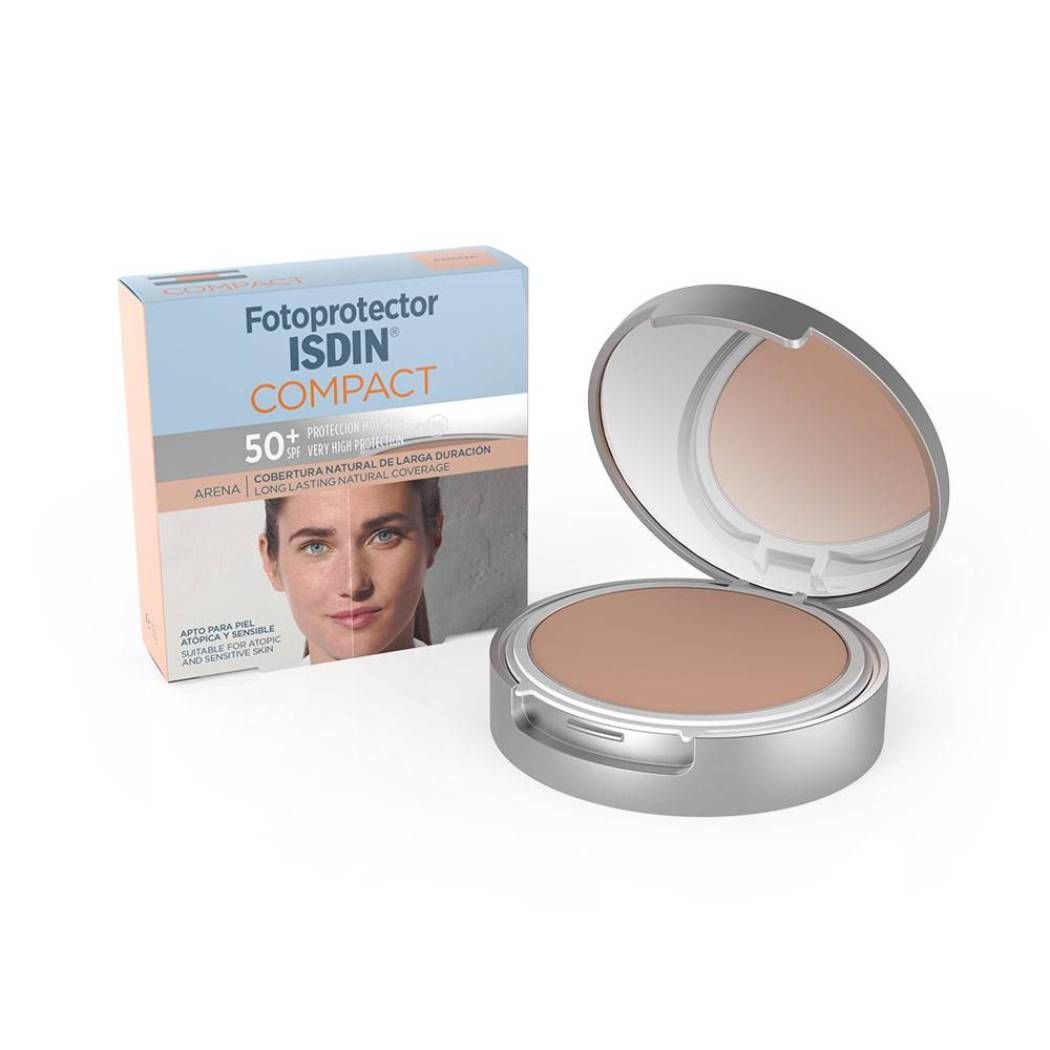 Isdin® Fotoprotector Compact Color Arena Spf 50+ Maquillaje - Farmati