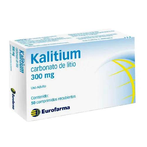 Kalitium 300 Mg X 50 Comprimidos Recubiertos - Farmati Chile - Farmati