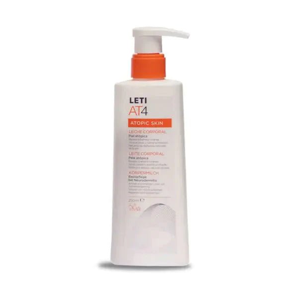 Leti At4 Leche Corporal Emoliente Y Protectora Piel Atopica 250Ml - Farmati