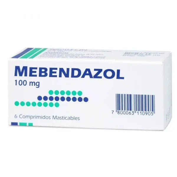 Mebendazol 100 Mg 6 Comprimidos - Farmati