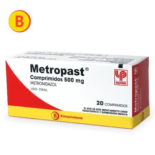 Metropast 500Mg X 20 Comprimidos - Farmati Chile - Farmati