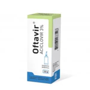 Oftavir Unguento Oftalmico 3% 3,5 Gramos - Farmati
