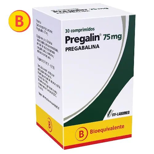 Pregalin 75 Mg X 30 Comprimidos - Farmati Chile - Farmati
