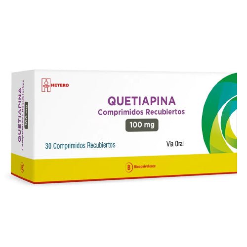 Quetiapina 100Mg X 30Comp Gos - Farmati
