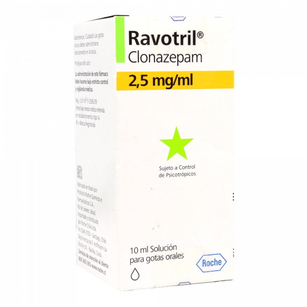 Ravotril 2,5Mg/Ml Gotas X 20 Ml - Farmati Chile - Farmati