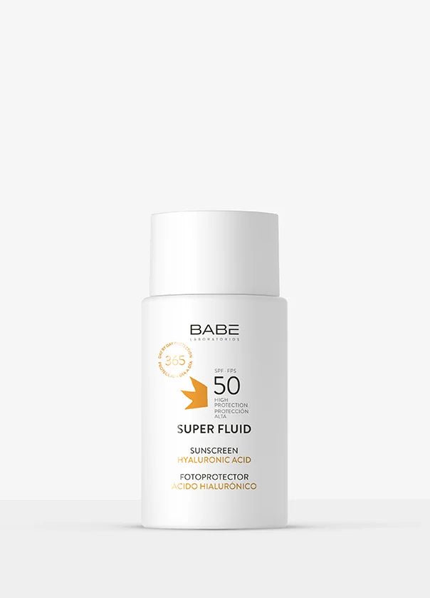 Super Fluid Fotoprotector Facial Transparente Wet Skin - SPF 50 - 50 mL - Babé - Farmati