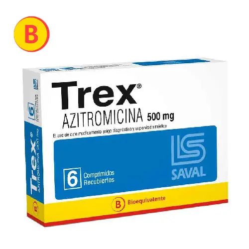 Trex 500 Mg X 6 Comprimidos - Farmati Chile - Farmati