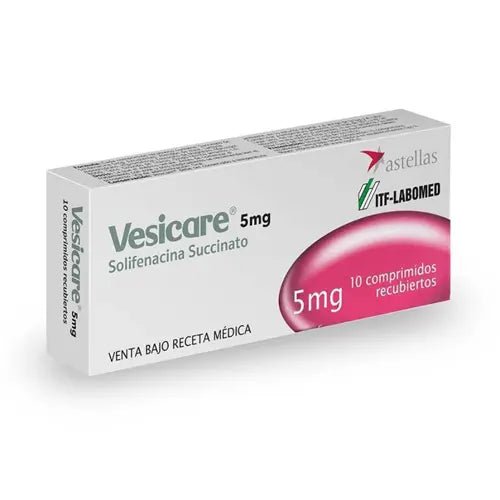 Vesicare 5 Mg X 10 Comprimidos Recubiertos - Farmati Chile - Farmati