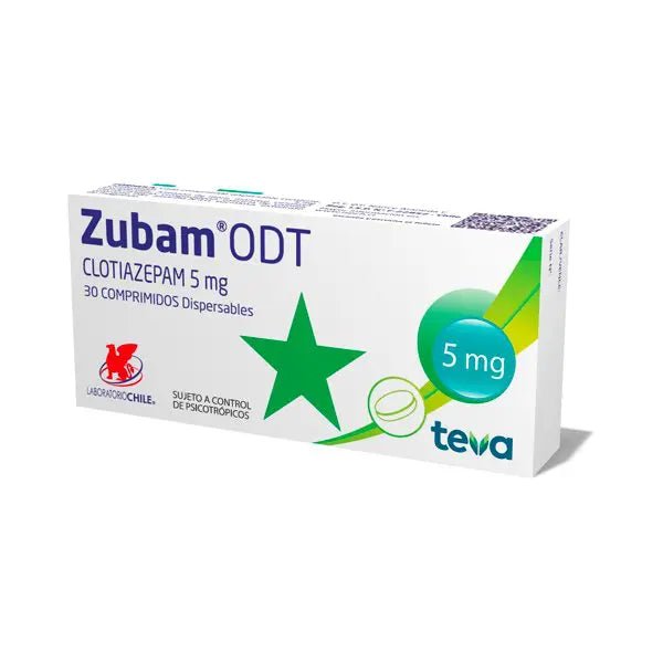 Zubam Odt 5Mg X 30 Comp Cont - Farmati