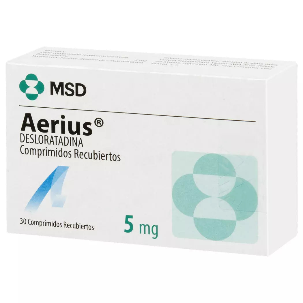 Aerius  5 Mg X 30 Comprimidos