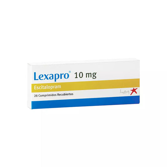 Lexapro 10 Mg X 28 Comprimidos
