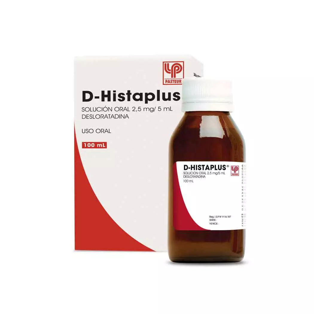 D-Histaplus 2,5 Mg/5 mL Sol Oral 100 mL