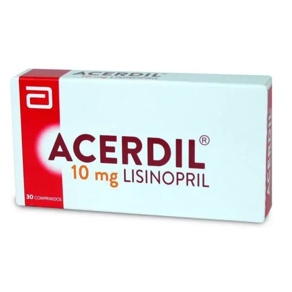 Acerdil 10Mg X 30 Comprimidos - Farmati Chile - Farmati