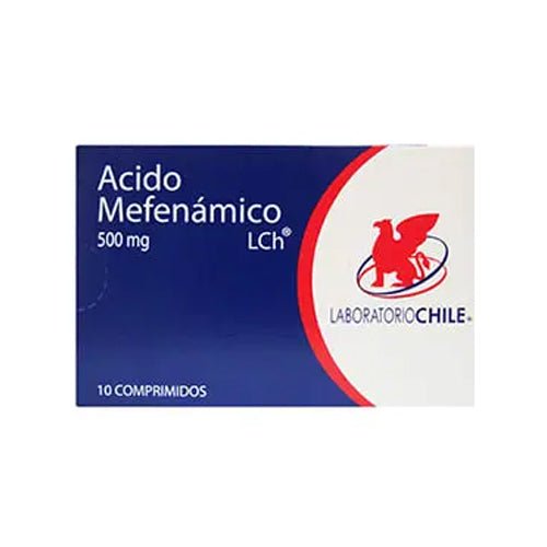 Ácido Mefenámico 500 Mg 10 Comprimidos - Farmati Chile - Farmati