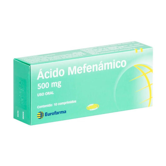 Acido Mefenámico 500 Mg. X 10 Comprimidos - Farmati Chile - Farmati