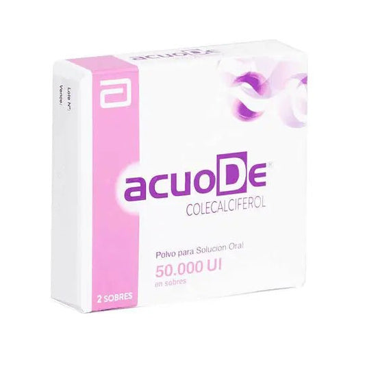 Acuode Polvo Para Solucion Oral 50000Ui Sobre X2 - Farmati