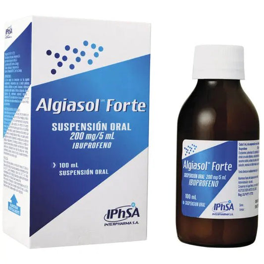 Algiasol Forte Ibuprofeno 200 Mg/5 Ml Suspensión Oral 100Ml - Farmati Chile - Farmati