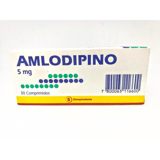 Amlodipino 5 Mg. X 30 - Farmati Chile - Farmati