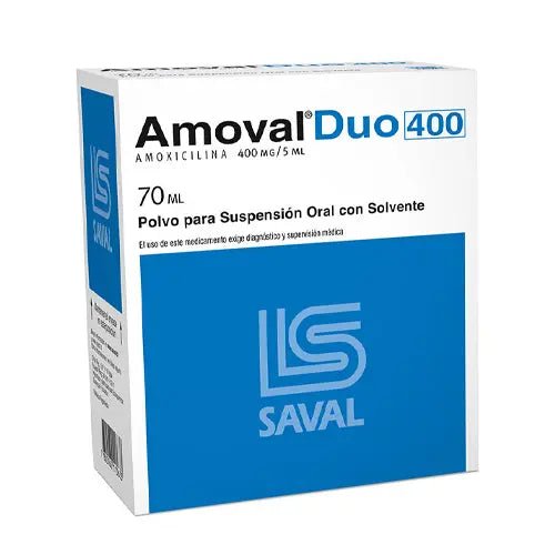 Amoval Duo 400 Jarabe 70Ml - Farmati Chile - Farmati