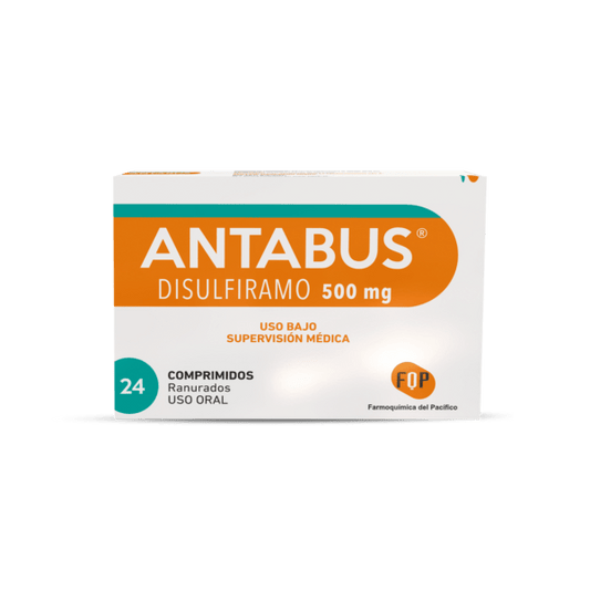 Antabus Comprimidos 500 Miligramos 24 - Farmati