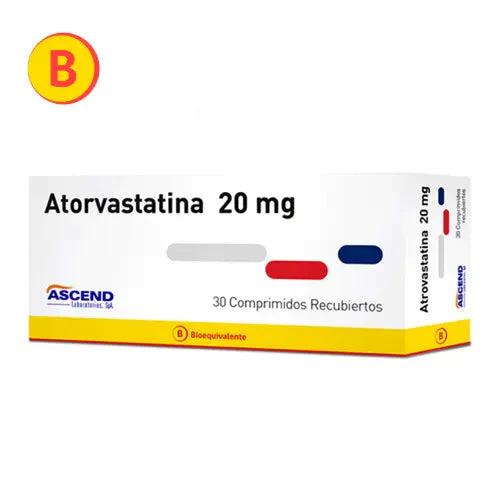 Atorvastantina 20 Mg X 30 Comprimidos Recubiertos - Farmati Chile - Farmati