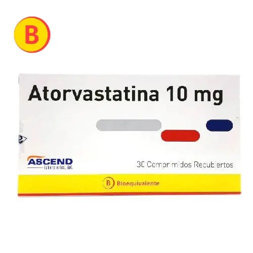 Atorvastatina Bioequivalente Comprimidos Recubiertos 10Mg.30 - Farmati