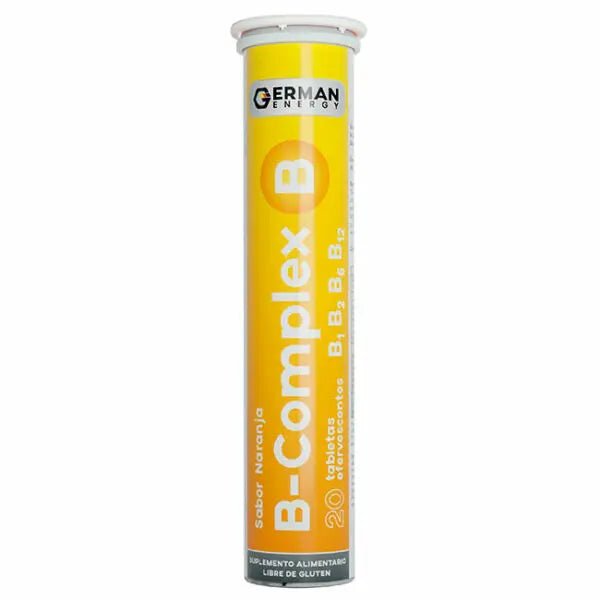 B - Complex X 20 Tabletas Efervecente (German Energy) - Farmati Chile - Farmati