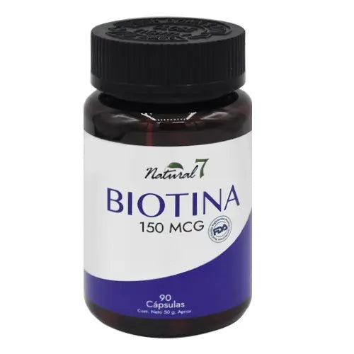 Biotina 150 Mcg X 90 Cápsulas N7 - Farmati Chile - Farmati