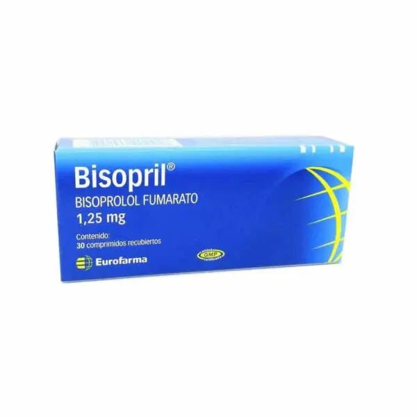 Bisopril 1.25 Mg X 30 Comprimidos Recubiertos - Farmati Chile - Farmati