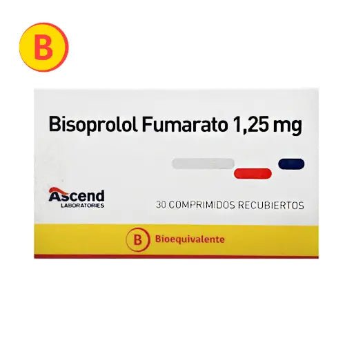 Bisoprolol 1.25 X 30 Comp Gos - Farmati