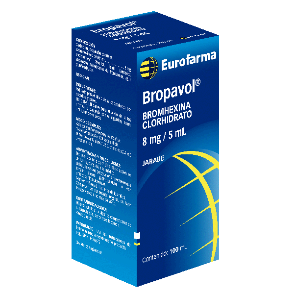Bropavol Jbe 8 Mg/5Ml X 100 Ml Medi - Farmati